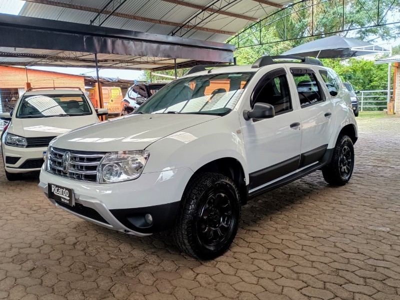 RENAULT DUSTER EXPRESSION 1.6 HI-FLEX 16V MEC. 2012/2013 RICARDO VEÍCULOS TEUTÔNIA / Carros no Vale