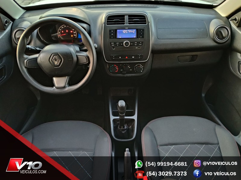 RENAULT KWID ZEN 1.0 FLEX 12V 5P MEC. 2020/2021 V10 VEÍCULOS CAXIAS DO SUL / Carros no Vale