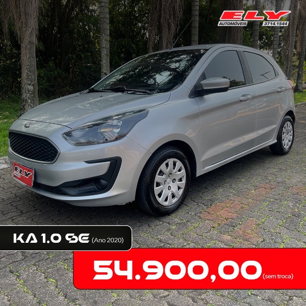 FORD KA 1.0 SE 2020/2020 ELY AUTOMÓVEIS LAJEADO / Carros no Vale