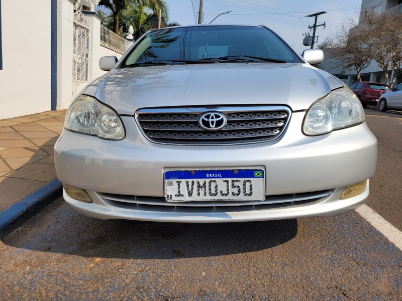 TOYOTA COROLLA 1.8 XEI 16V GASOLINA 4P AUTOMÁTICO 2006/2007 ADRIANO VEÍCULOS CRUZEIRO DO SUL / Carros no Vale