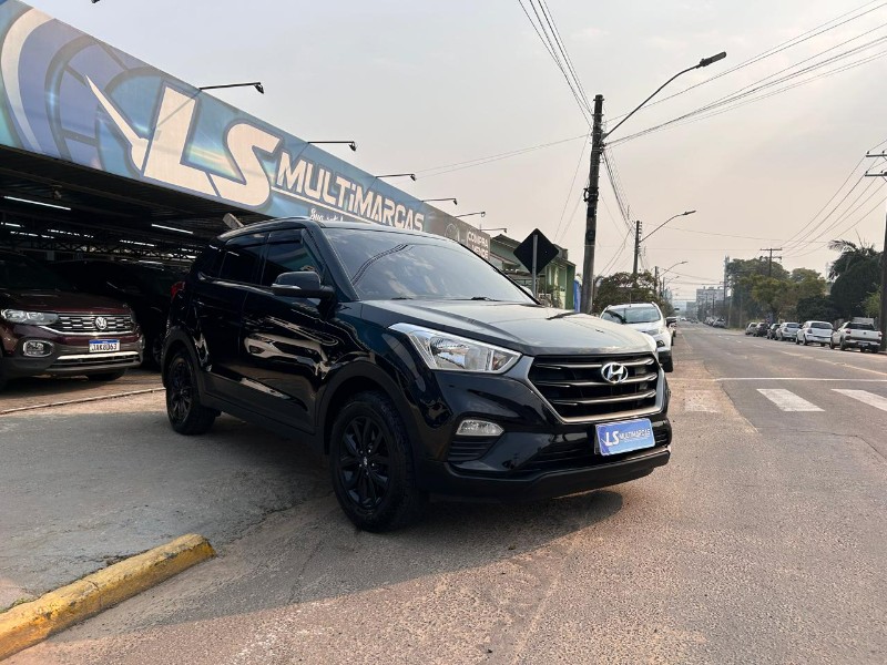 HYUNDAI CRETA SMART 1.6 16V 2019/2020 LS MULTIMARCAS VENÂNCIO AIRES / Carros no Vale