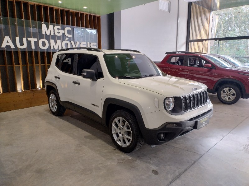 JEEP RENEGADE 1.8 SPORT 16V 2021/2021 M&C AUTOMÓVEIS CAXIAS DO SUL / Carros no Vale