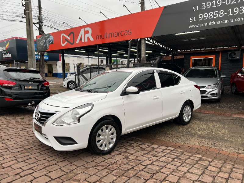 NISSAN VERSA 1.0 12V FLEXSTART 4P MEC. 2019/2019 AR MULTIMARCAS VENÂNCIO AIRES / Carros no Vale