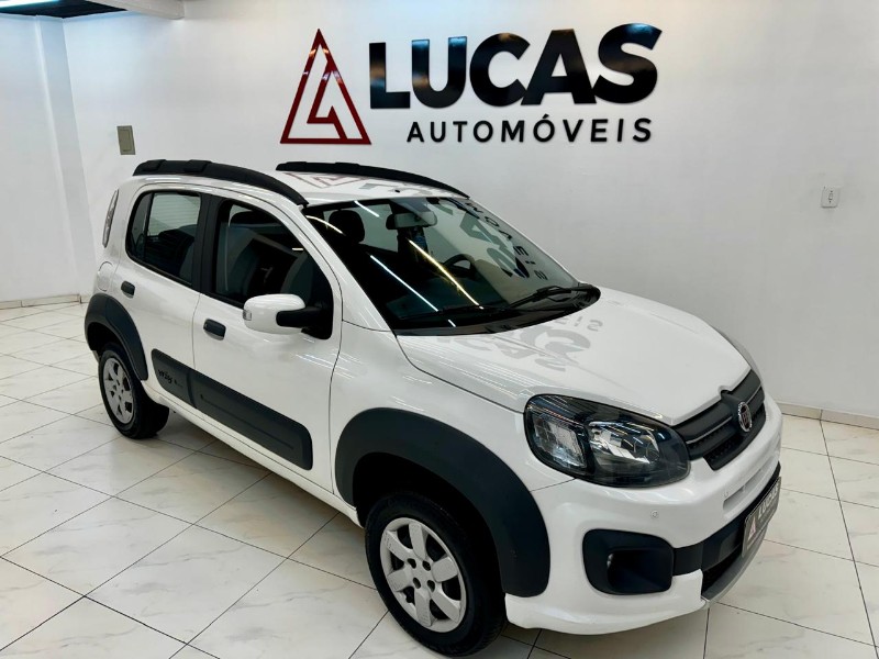 FIAT UNO WAY 2019/2019 LUCAS AUTOMÓVEIS BOM RETIRO DO SUL / Carros no Vale