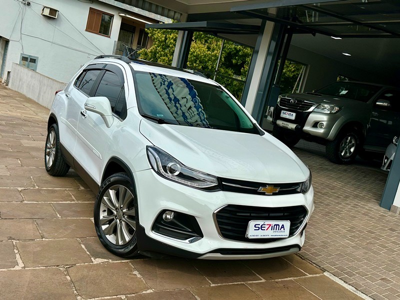 CHEVROLET TRACKER PREMIER 1.4 TURBO 2017/2018 SÉTIMA VEÍCULOS GUAPORÉ / Carros no Vale