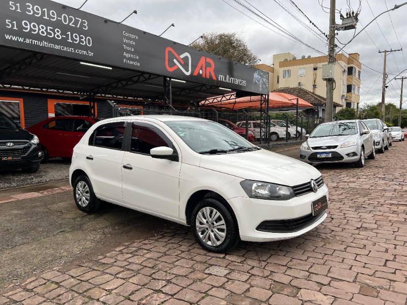 VOLKSWAGEN GOL TRENDLINE G6 1.0 8V FLEX 2016/2016 AR MULTIMARCAS VENÂNCIO AIRES / Carros no Vale