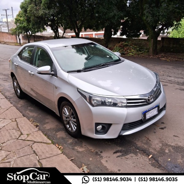 TOYOTA COROLLA XEI 2.0 FLEX 16V AUT. 2016/2016 STOPCAR MULTIMARCAS ESTRELA / Carros no Vale