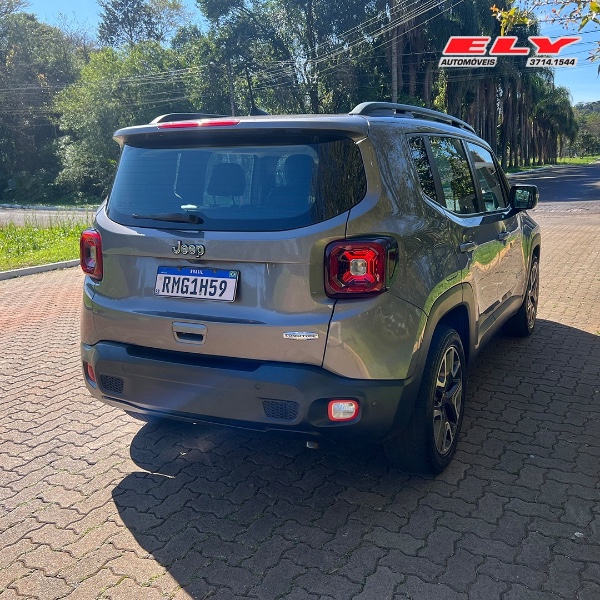 JEEP RENEGADE LONGITUDE 1.8 4X2 FLEX 16V AUT. 2021/2021 ELY AUTOMÓVEIS LAJEADO / Carros no Vale