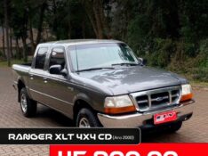 FORD RANGER 2.5 XLT 4X4 8V 2000/2000 ELY AUTOMÓVEIS LAJEADO / Carros no Vale