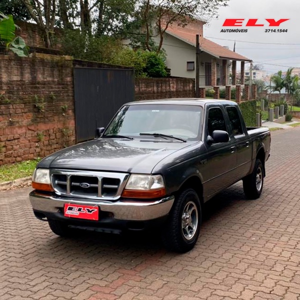 FORD RANGER 2.5 XLT 4X4 8V 2000/2000 ELY AUTOMÓVEIS LAJEADO / Carros no Vale