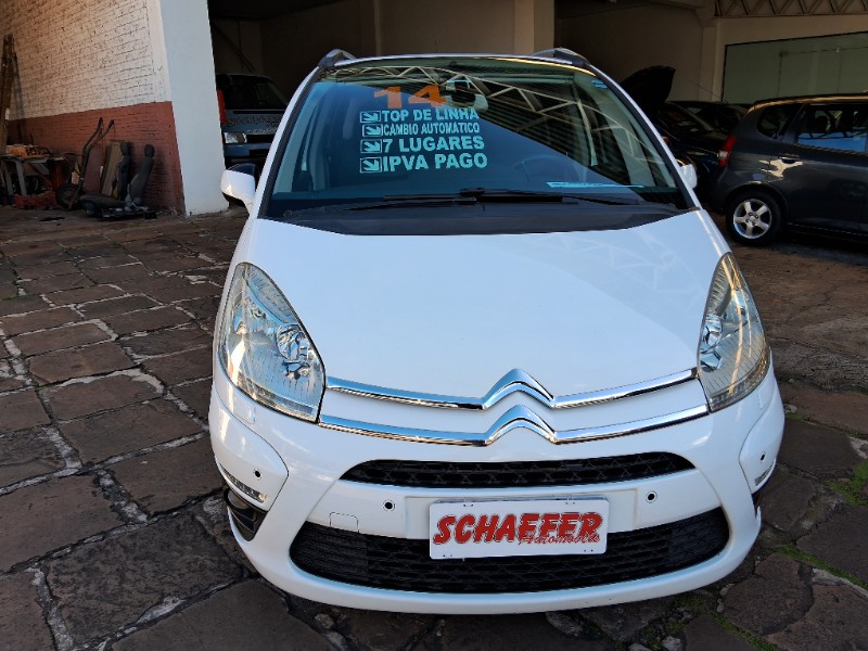 CITROEN C4 GRAND PICASSO EXCLUSIVE 2.0 2014/2014 SCHAEFER AUTOMÓVEIS TEUTÔNIA / Carros no Vale