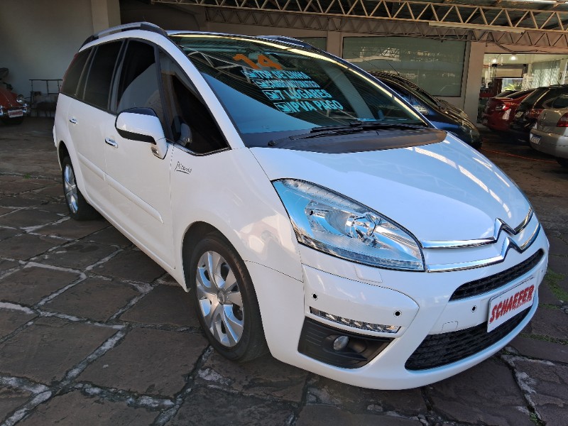 CITROEN C4 GRAND PICASSO EXCLUSIVE 2.0 2014/2014 SCHAEFER AUTOMÓVEIS TEUTÔNIA / Carros no Vale