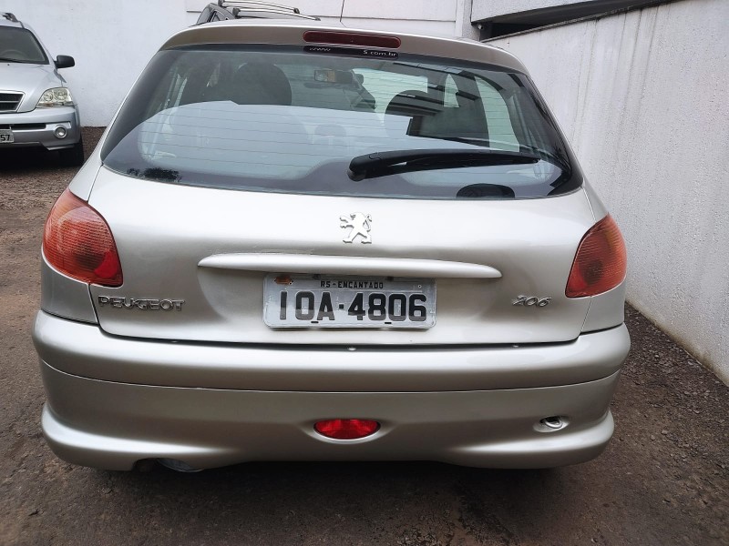 PEUGEOT 206 1.4 PRESENC 2007/2008 ALTERNATIVA VEÍCULOS LAJEADO / Carros no Vale