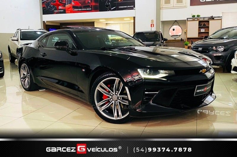 CHEVROLET CAMARO 6.2 SS COUPÉ V8 2018/2018 GARCEZ VEÍCULOS BENTO GONÇALVES / Carros no Vale