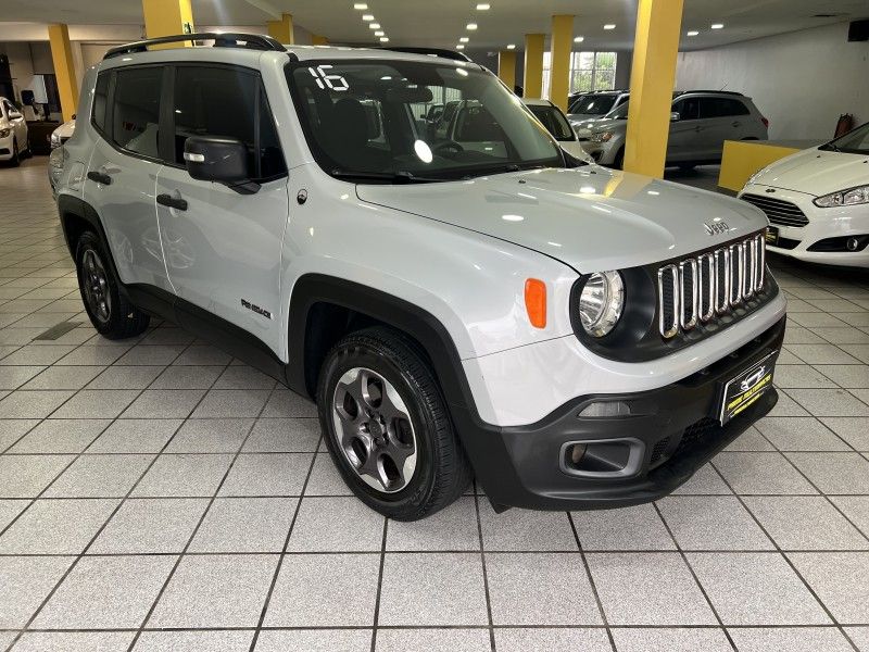 JEEP RENEGADE 1.8 16V SPORT 2016/2016 PRIME MULTIMARCAS CAXIAS DO SUL / Carros no Vale