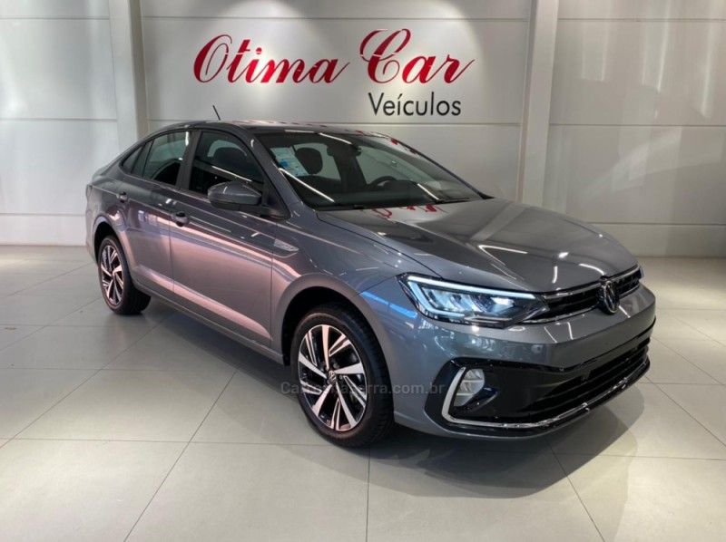 VOLKSWAGEN VIRTUS 1.0 200 TSI HIGHLINE 2024/2024 ÓTIMA CAR FLORES DA CUNHA / Carros no Vale