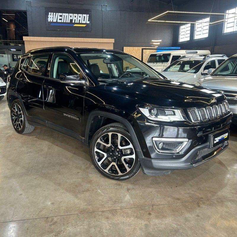 JEEP COMPASS 2.0 16V LIMITED 2019/2019 DL MOTORS LAJEADO / Carros no Vale