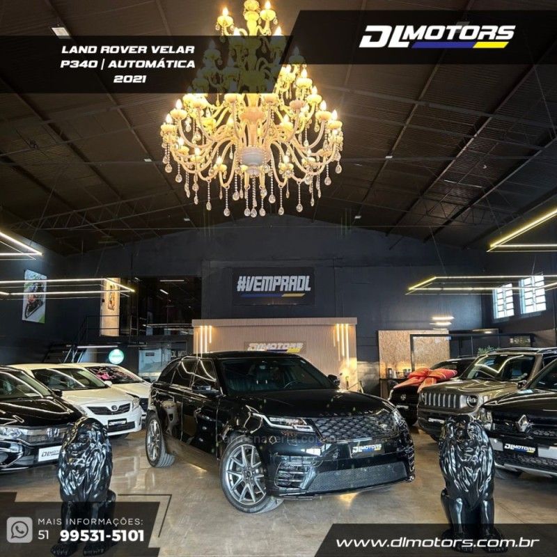 LAND ROVER RANGE ROVER VELAR 3.0 V6 P340 R-DYNAMIC SE 2021/2021 DL MOTORS LAJEADO / Carros no Vale