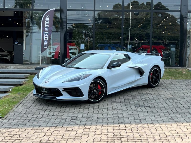 Chevrolet Corvette STINGRAY CONVERSIVEL 6.2 V8 LT3 GASOLINA AUTOMÁTICO 2021/2021 CONCEPT MOTORS PASSO FUNDO / Carros no Vale