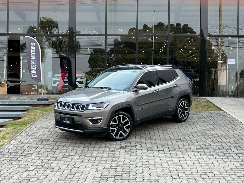 Jeep Compass LIMITED 2.0 4×2 Flex 16V Aut. 2020/2021 CONCEPT MOTORS PASSO FUNDO / Carros no Vale