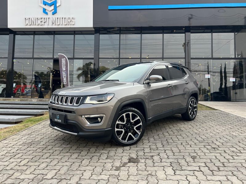 Jeep Compass LIMITED 2.0 4×2 Flex 16V Aut. 2020/2021 CONCEPT MOTORS PASSO FUNDO / Carros no Vale