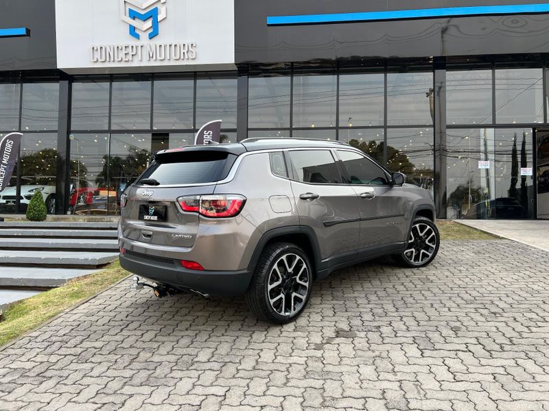 Jeep Compass LIMITED 2.0 4×2 Flex 16V Aut. 2020/2021 CONCEPT MOTORS PASSO FUNDO / Carros no Vale