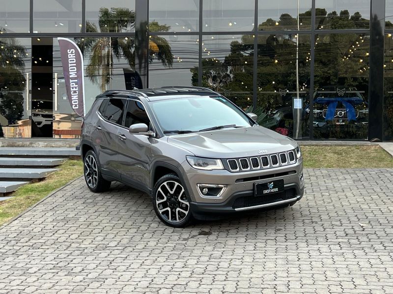 Jeep Compass LIMITED 2.0 4×2 Flex 16V Aut. 2020/2021 CONCEPT MOTORS PASSO FUNDO / Carros no Vale