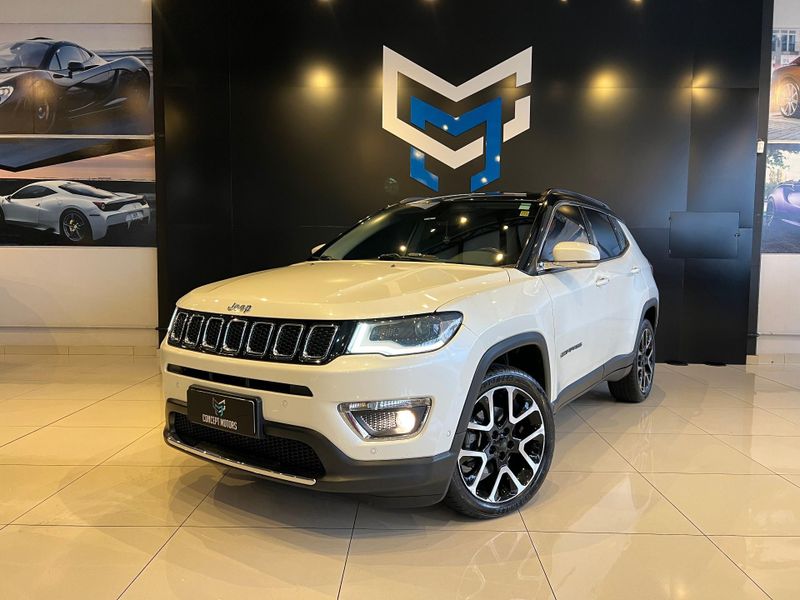 Jeep Compass LIMITED 2.0 4×2 Flex 16V Aut. 2020/2021 CONCEPT MOTORS PASSO FUNDO / Carros no Vale