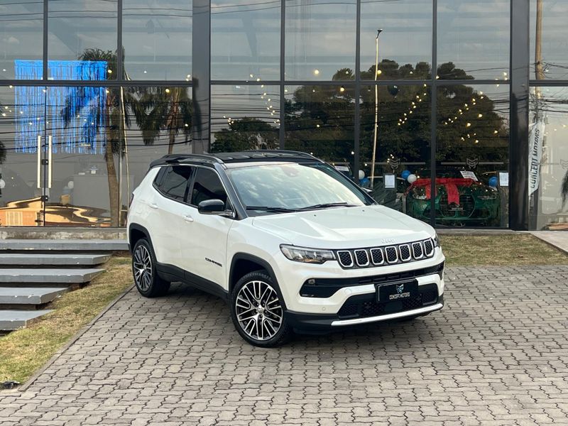 Jeep Compass LIMITED T270 1.3 TB 4×2 Flex Aut 2022/2023 CONCEPT MOTORS PASSO FUNDO / Carros no Vale