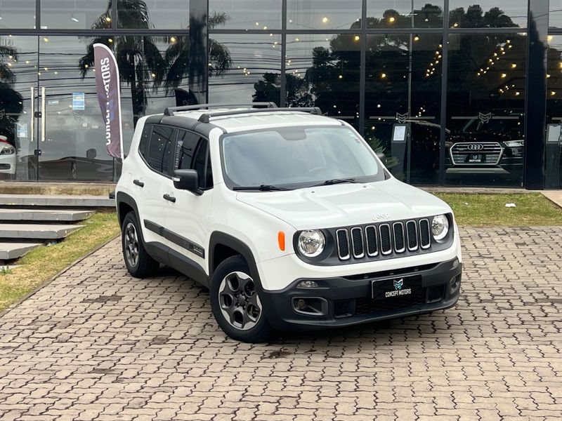 Jeep Renegade Sport 1.8 4×2 Flex 16V Aut. 2015/2016 CONCEPT MOTORS PASSO FUNDO / Carros no Vale