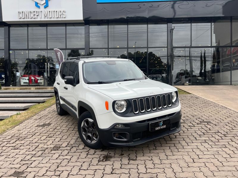 Jeep Renegade Sport 1.8 4×2 Flex 16V Aut. 2015/2016 CONCEPT MOTORS PASSO FUNDO / Carros no Vale