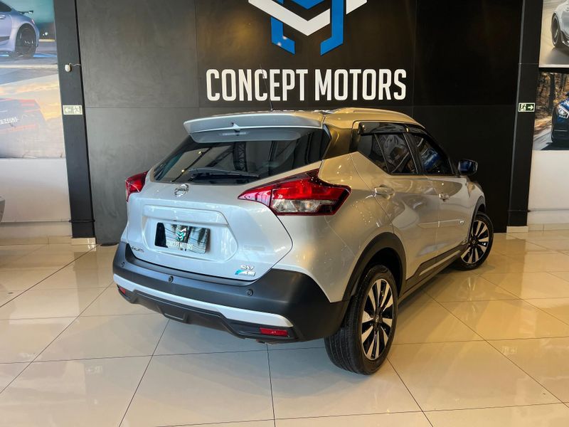 Nissan Kicks SV 1.6 16V FlexStar 5p Aut. 2017/2018 CONCEPT MOTORS PASSO FUNDO / Carros no Vale