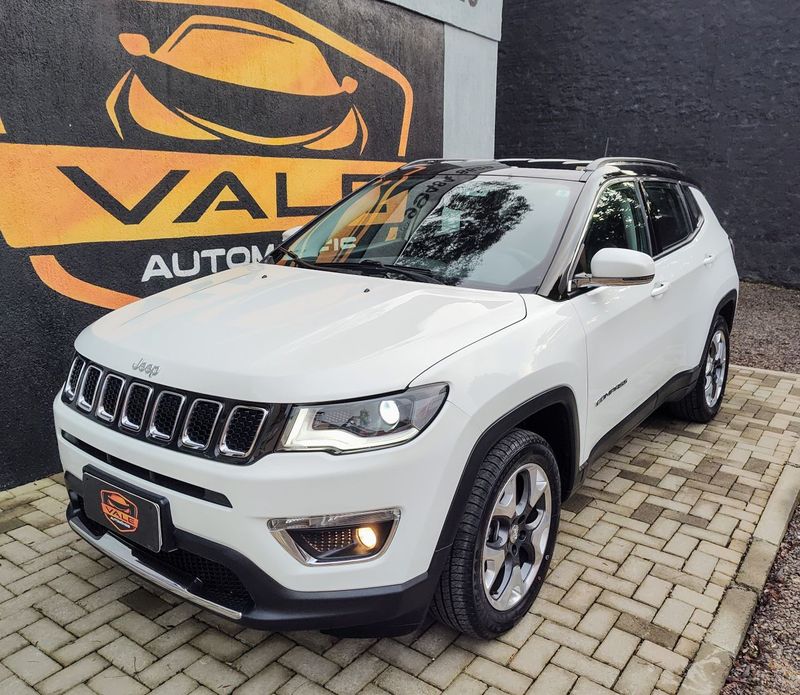 Jeep COMPASS LIMITED 2.0 4×2 16V 2017/2018 VALE AUTOMÓVEIS LAJEADO / Carros no Vale