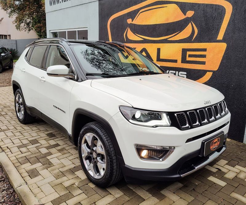 Jeep COMPASS LIMITED 2.0 4×2 16V 2017/2018 VALE AUTOMÓVEIS LAJEADO / Carros no Vale