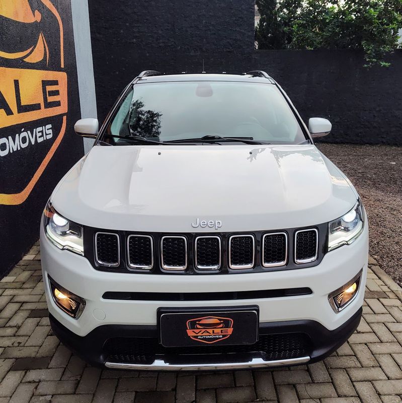 Jeep COMPASS LIMITED 2.0 4×2 16V 2017/2018 VALE AUTOMÓVEIS LAJEADO / Carros no Vale