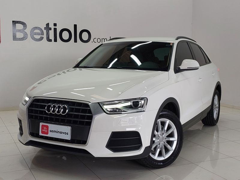 Audi Q3 1.4 TFSI AMBIENTE GASOLINA 4P S TRONIC 2016/2017 BETIOLO NOVOS E SEMINOVOS LAJEADO / Carros no Vale