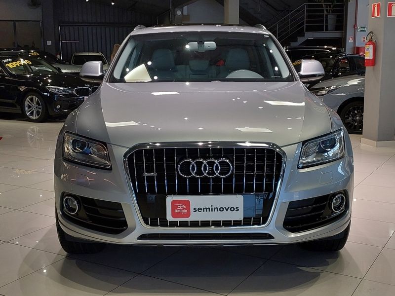 Audi Q5 2.0 TFSI AMBIENTE 16V 225CV GASOLINA 4P AUTOMÁTICO 2015/2016 BETIOLO NOVOS E SEMINOVOS LAJEADO / Carros no Vale