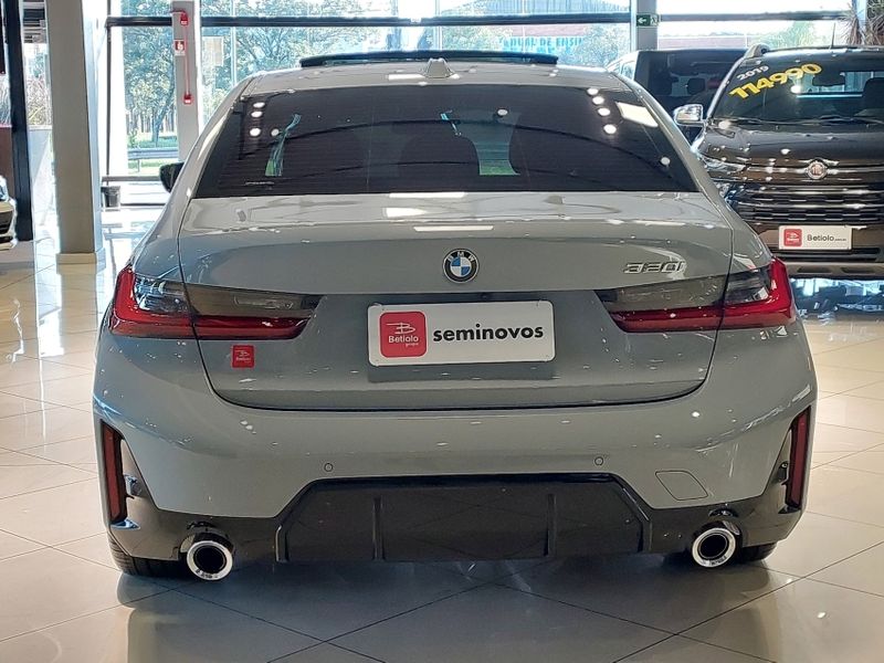 BMW 320i 2.0 16V TURBO FLEX M SPORT AUTOMÁTICO 2023/2023 BETIOLO NOVOS E SEMINOVOS LAJEADO / Carros no Vale