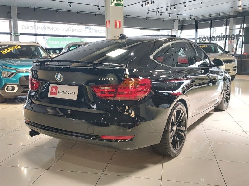 BMW 320i 2.0 GT SPORT 16V TURBO GASOLINA 4P AUTOMÁTICO 2014/2015 BETIOLO NOVOS E SEMINOVOS LAJEADO / Carros no Vale