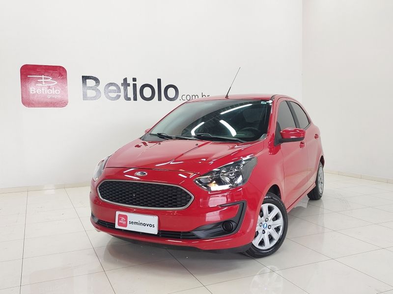 Ford KA 1.0 TI-VCT FLEX SE MANUAL 2020/2020 BETIOLO NOVOS E SEMINOVOS LAJEADO / Carros no Vale