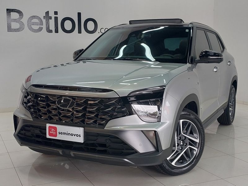 Hyundai CRETA 1.0 TGDI FLEX N LINE AUTOMÁTICO 2023/2024 BETIOLO NOVOS E SEMINOVOS LAJEADO / Carros no Vale