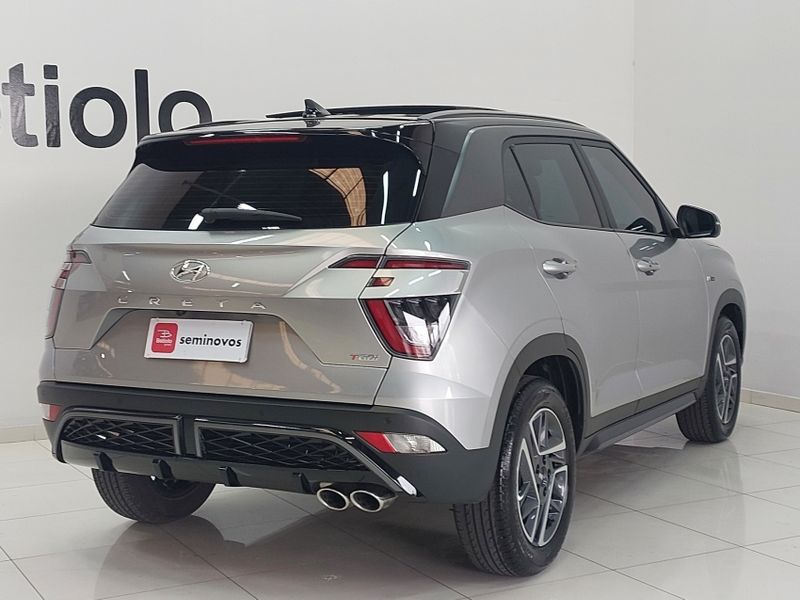 Hyundai CRETA 1.0 TGDI FLEX N LINE AUTOMÁTICO 2023/2024 BETIOLO NOVOS E SEMINOVOS LAJEADO / Carros no Vale