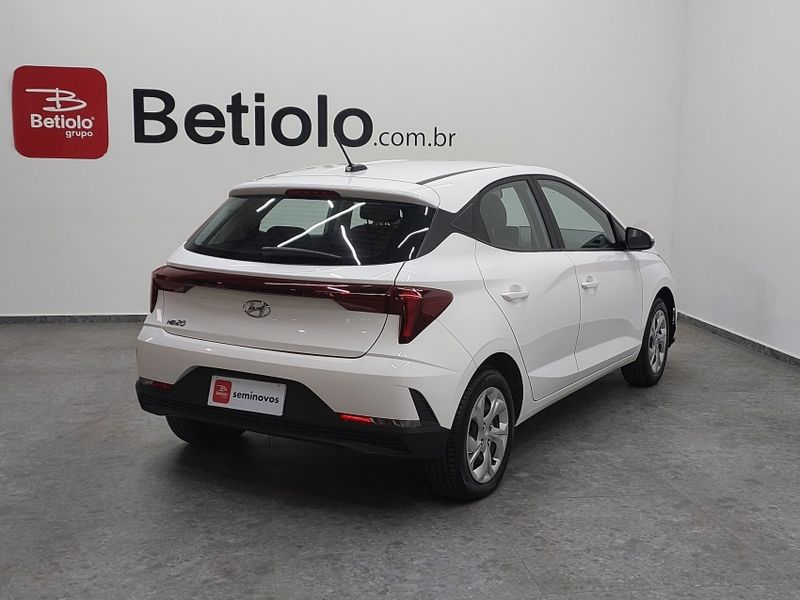 Hyundai HB20 1.0 12V FLEX COMFORT MANUAL 2023/2024 BETIOLO NOVOS E SEMINOVOS LAJEADO / Carros no Vale