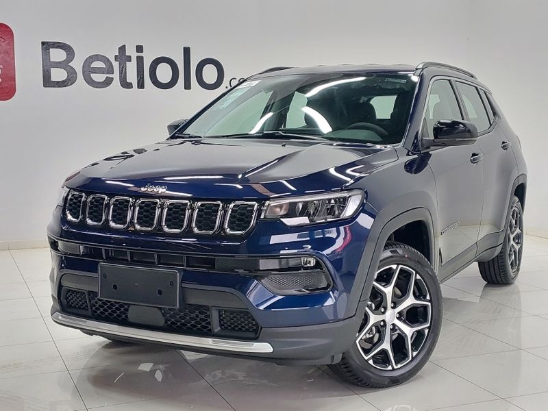 JEEP COMPASS 1.3 T270 TURBO FLEX LONGITUDE AT6 2024/2025 BETIOLO NOVOS E SEMINOVOS LAJEADO / Carros no Vale