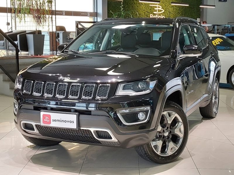 JEEP COMPASS 2.0 16V DIESEL LIMITED 4X4 AUTOMÁTICO 2018/2018 BETIOLO NOVOS E SEMINOVOS LAJEADO / Carros no Vale