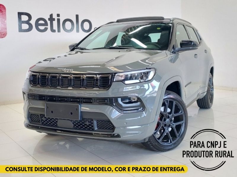 JEEP COMPASS 2.0 HURRICANE 4 TURBO GASOLINA BLACKHAWK AT9 2024/2025 BETIOLO NOVOS E SEMINOVOS LAJEADO / Carros no Vale