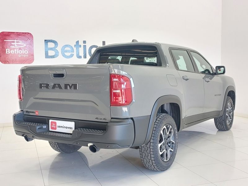 Ram RAMPAGE 2.0 TURBO DIESEL REBEL 4X4 AUTOMÁTICO 2023/2024 BETIOLO NOVOS E SEMINOVOS LAJEADO / Carros no Vale