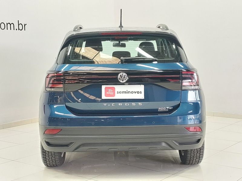 Volkswagen T-CROSS 1.0 200 TSI TOTAL FLEX AUTOMÁTICO 2019/2020 BETIOLO NOVOS E SEMINOVOS LAJEADO / Carros no Vale