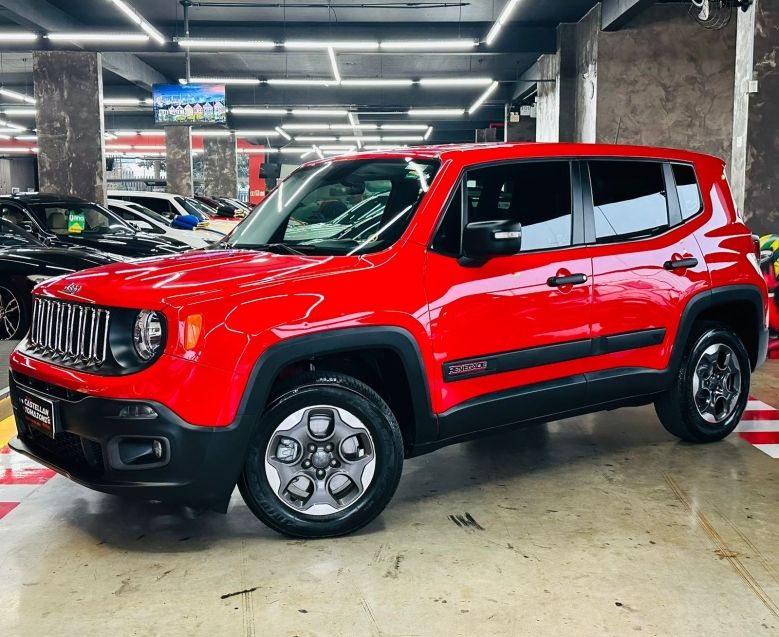 JEEP RENEGADE 1.8 16V FLEX SPORT 4P MANUAL 2016/2016 CASTELLAN E TOMAZONI MOTORS CAXIAS DO SUL / Carros no Vale