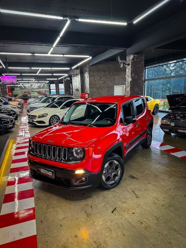 JEEP RENEGADE 1.8 16V FLEX SPORT 4P MANUAL 2016/2016 CASTELLAN E TOMAZONI MOTORS CAXIAS DO SUL / Carros no Vale